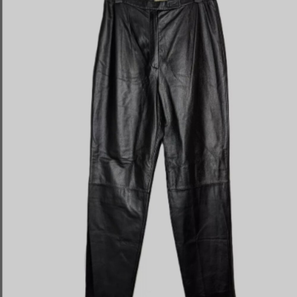 Apostrophe Women’s Genuine Leather Pants size 10